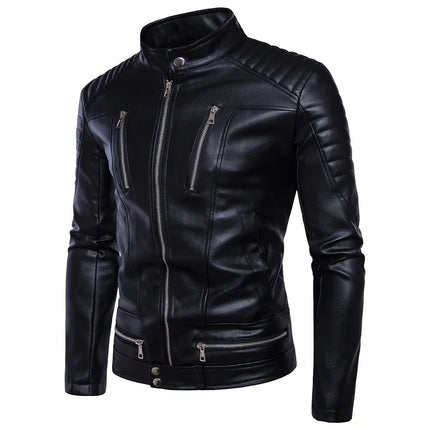 Mensr Jackets Fashion Men Faux Leather