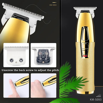 Kemei Tx1 Full Metal Electric Shaver for Men Rechargeable