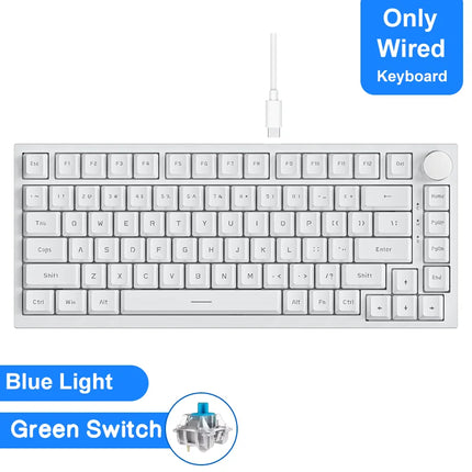 K820Pro Mechanical Gaming Keyboard – Wireless, Hot-Swap & Knob