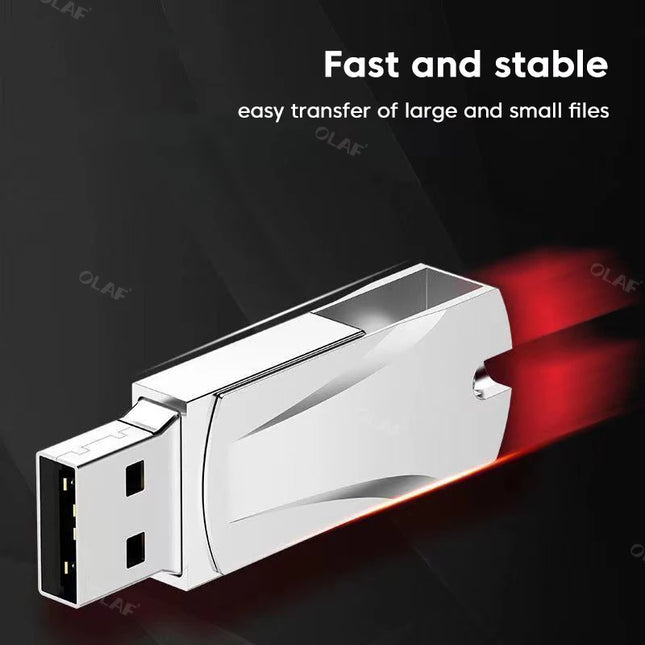 USB 3.0 Flash Drive – High-Speed Waterproof (256GB–2TB)
