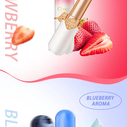 O’CHEAL – Baume à Lèvres Fruit Coloré Pêche | Hydratant & Longue Tenue