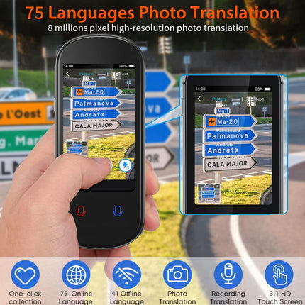 New AI Smart Voice Translator 138 Languages