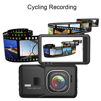 Dash Camera Loop Recording Car Vehicle DVR Video