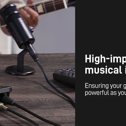 DIBELLAY MAONO PS22 Lite USB Audio Interface – XLR Input, 24-bit/192kHz, Loopback & ASIO for Music/Guitar/DAW