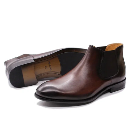 Men's High Top Chelsea Boots Autumn Winter