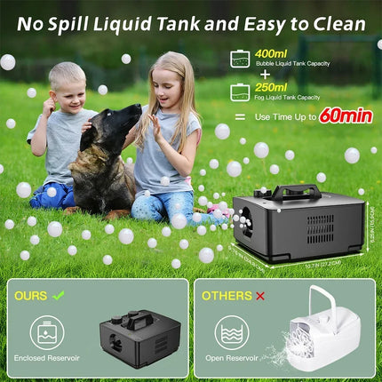 Fog Bubble Machine for Parties & Events