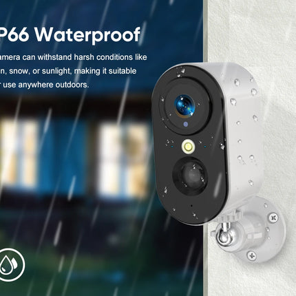 Ubox Security Camera Wireless Outdoor 2K Battery
