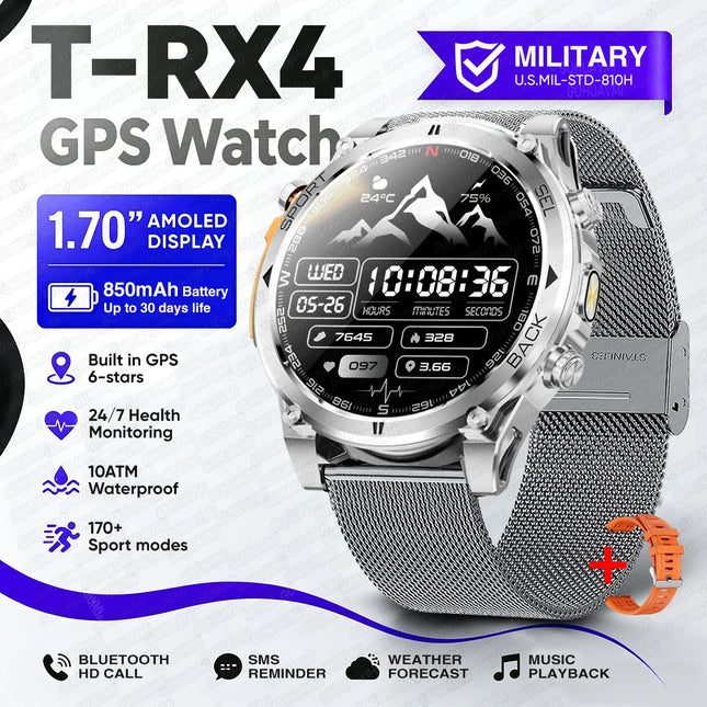 T-RX4 Ultra GPS 智慧手錶