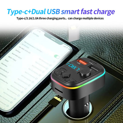 Car Bluetooth 5.0 FM Transmitter Handsfree