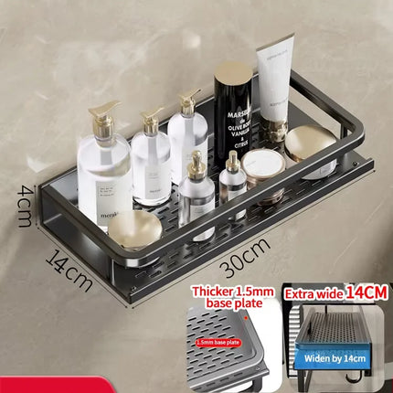 Aluminum Bathroom Wall Rack