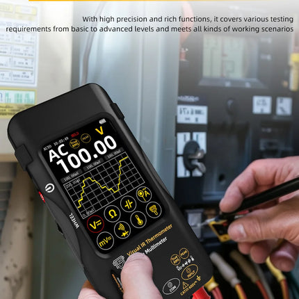 DIBELLAY BSIDE SH9/SH7 Thermal Imager & Multimeter 2-in-1 (320×320, 20000 Counts) – Auto & Heating