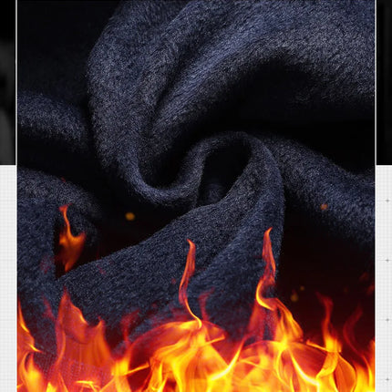 DIBELLAY Men’s Plush Two-Piece Pullover – Autumn/Winter