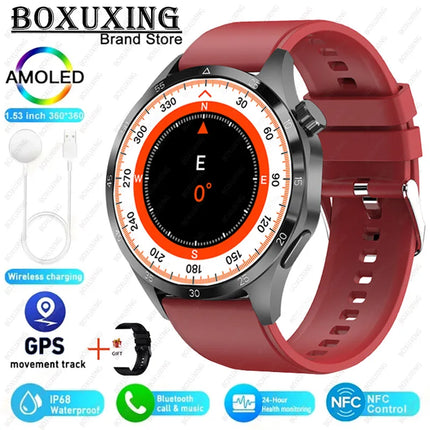 Smart Watch Men Bluetooth Call GPS