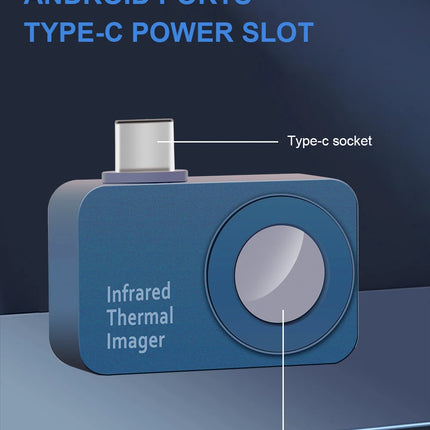 TOOLTOP T7 Thermal Imager 256×192 Android Type-C 25Hz