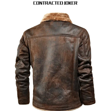 Men’s Faux Fur-Lined Jacket