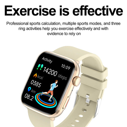 AI Smart Watch Health Monitor HRV+PPG