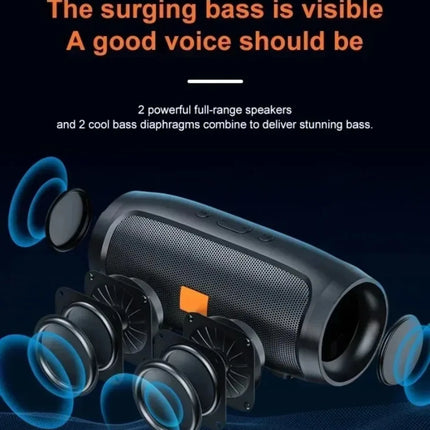 XIKCU Portable Dual Bluetooth Speaker