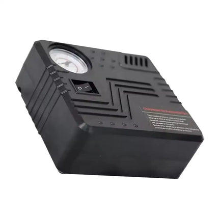 12V Car Tire Inflator Air Pump with Pressure Gauge for SUV & Truck