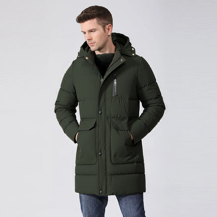 Men’s Fleece Hooded Parka