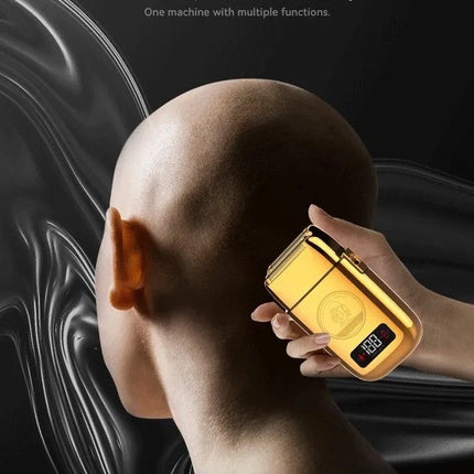 KM-TX3 metal housing rechargeable electric shaver for men