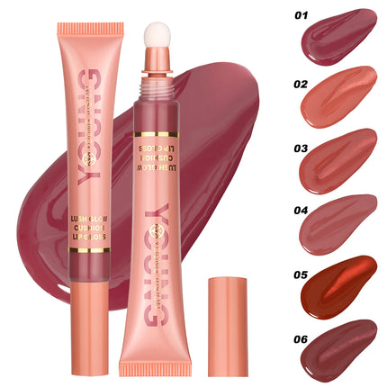 YOUNG VISION – 6 Couleurs Gloss Liquide Éclat & Hydratation