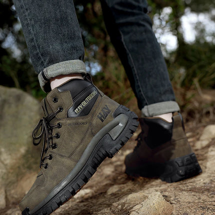 Men’s Leather Combat Boots