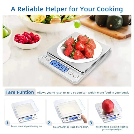 Digital Stainless Steel Kitchen Scale