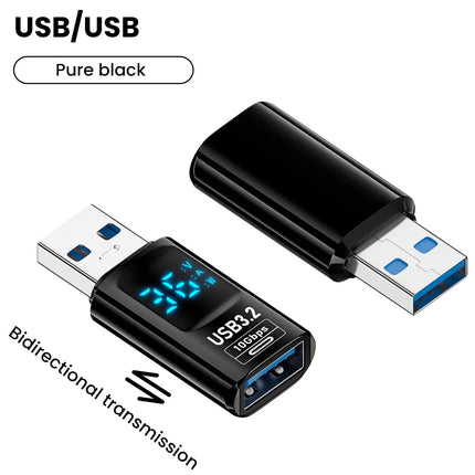 USB 3.2 Adapter 10Gbps – Fast Charging & Data Transfer (USB-C to USB)