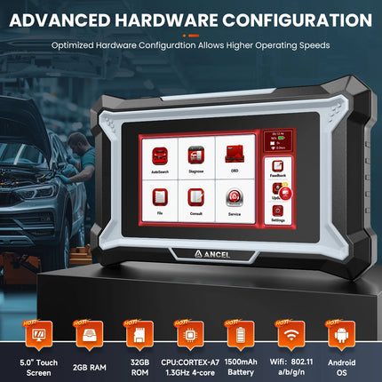 DS100 OBD2 Car Diagnostic Tools Auto 4 System Code Reader ABS EPB BMS ETS Gear Oil SAS Reset ODB OBD 2 Automotive Scanner