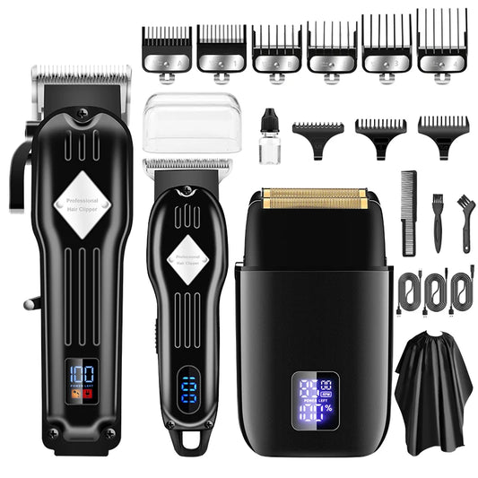 RESUXI 3 in 1 Professional Electric Hair Clipper