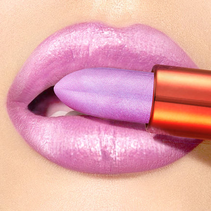 Smoky Rose Lipstick – Glossy Velvet Texture, Waterproof & Long-Lasting