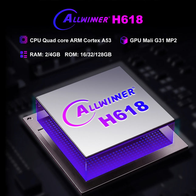 H96 MAX H618 Plus Android 14 8K Smart TV Box