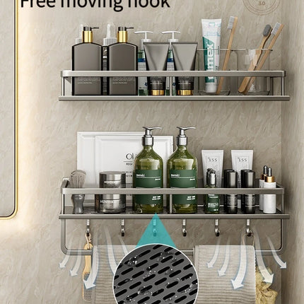 Aluminum Bathroom Wall Rack