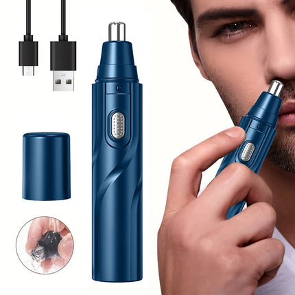 Ear and Nose Hair Trimmer for Men Rechargeable - USB Electric