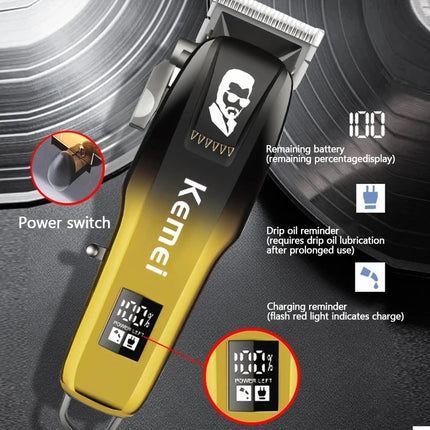 Kemei KM-709A Professional Hair Clipper for Men