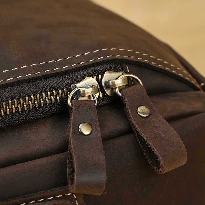 Leather Men's Shoulder Bag