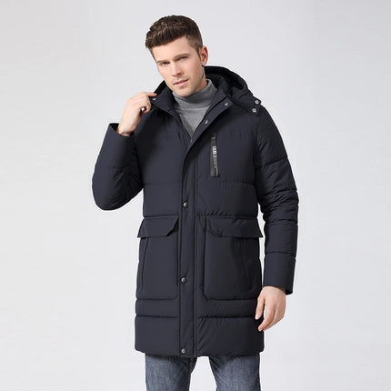 Men’s Fleece Hooded Parka