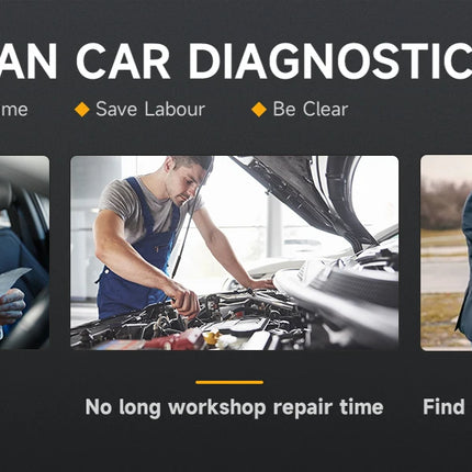 NT650 Elite OBD2 Automotive Scanner SAS A/F OIL EPB BRT TPS 26+ Reset Professional Auto Car Diagnostic Tool OBD2 Scanner