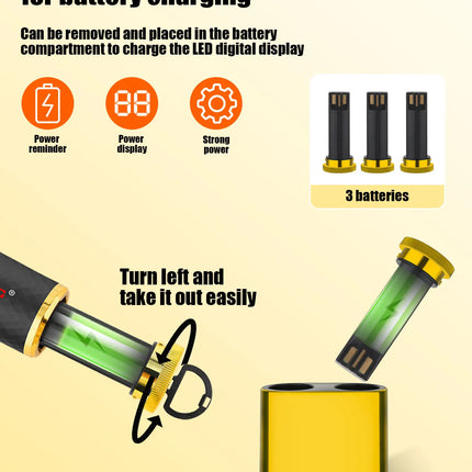 HIENA Hair Trimmer Professional Haircut Machine Clippers