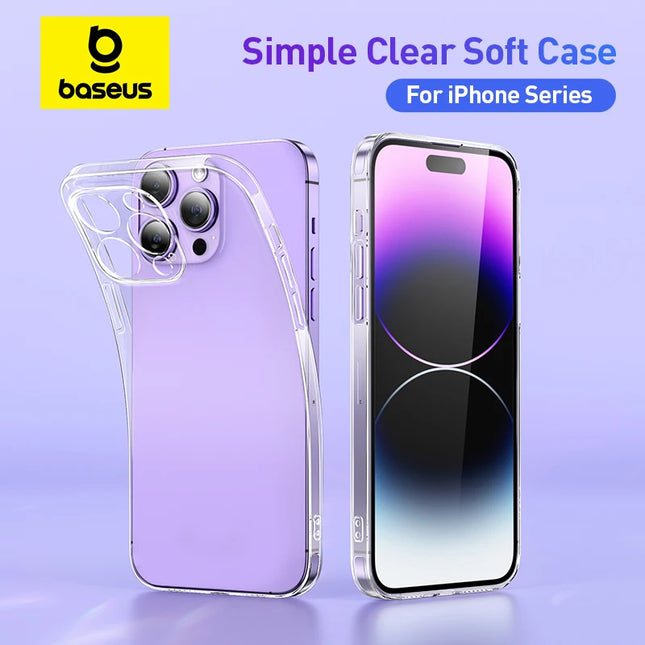 Dibellay Clear Soft TPU Case for iPhone 17–11 Pro Max (Ultra-Thin Transparent Cover