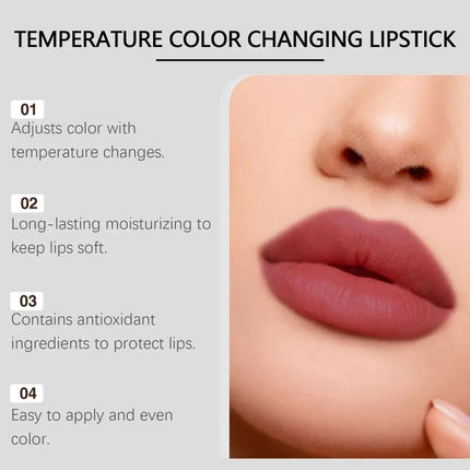 Rouge à Lèvres Bleu Waterproof – Longue Tenue & Fini Glossy