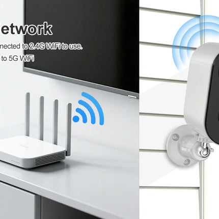 Ubox Security Camera Wireless Outdoor 2K Battery