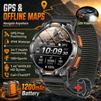 Orange nylon / GPS Offline Map