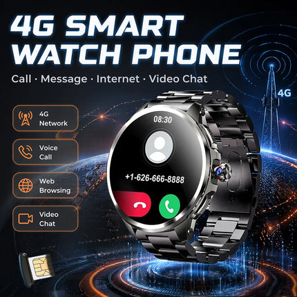 4G AMOLED Smart Watch