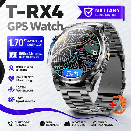 T-RX4 Ultra GPS Smart Watch