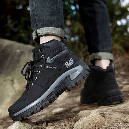Men’s Leather Combat Boots