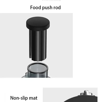 800W Fruit & Vegetable Juicer – Stainless Steel, Powerful & Easy Cleaning