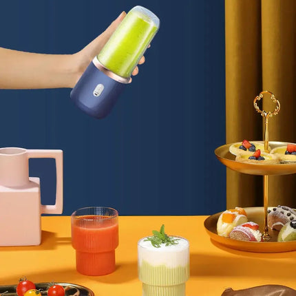 Mini Portable Juicer – USB Rechargeable Fruit Blender
