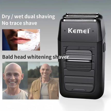 Rechargeable Cordless Shaver for Men
