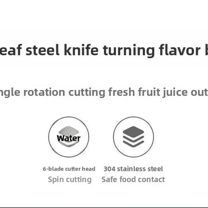 Mini Portable Juicer – USB Rechargeable Fruit Blender